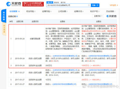趣店全資控股公司調(diào)整經(jīng)營(yíng)范圍，新增呼叫中心及電信業(yè)務(wù)布局